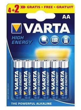 

Varta Aa bat Alkaline 4+2шт High Energy (04906121436)