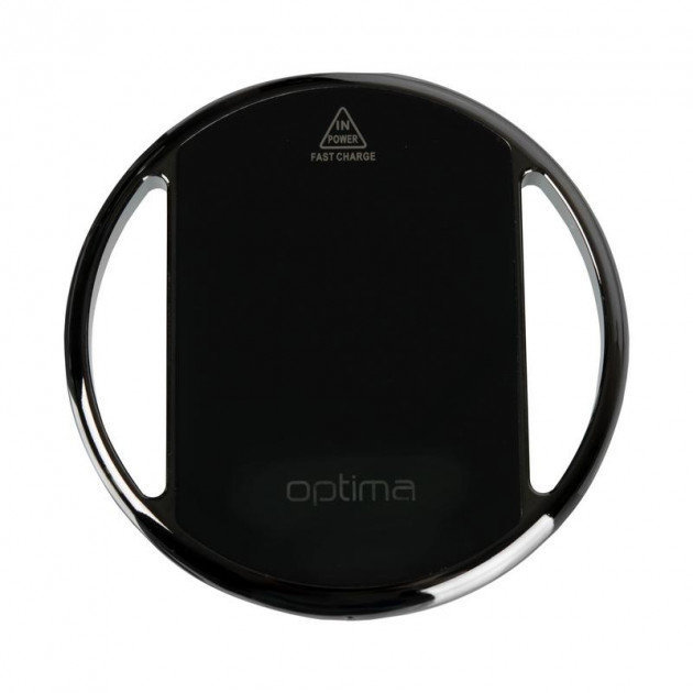 Акція на Optima Wireless Charging Energy Space 2A Black від Stylus