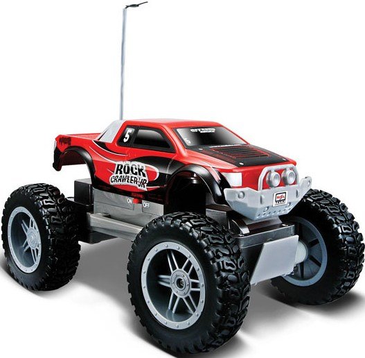 

Радиоуправляемый автомобиль Maisto Rock Crawler Jr. Красно-чёрный (81162 red/black)