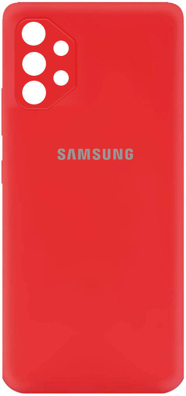 

Mobile Case Silicone Cover My Color Full Camera Red for Samsung A325 Galaxy A32