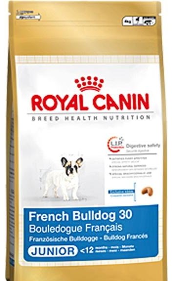 Акция на Сухой корм Royal Canin French Bulldog Junior для щенков до 12 месяцев 1 кг (3182550765220) от Stylus