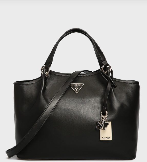 

Женская сумка тоут Guess Tangey Girlfriend Satchel черная (HWUE7664060-BLA)