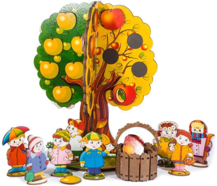 

Магнитная игра Яблоня. Времена года (248174)