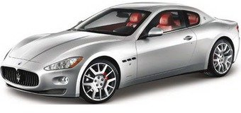 

Авто-конструктор Bburago Maserati Gran Turismo (серебристый металлик, 1:24) (18-25083)