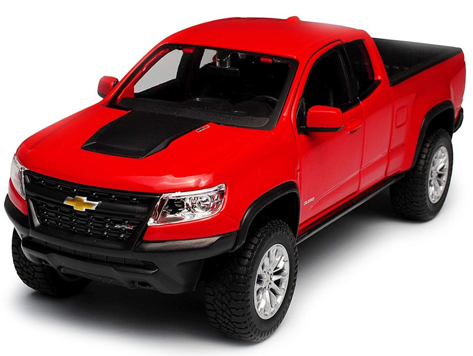 

Автомодель Maisto (1:27) 2017 Chevrolet Colorado ZR2 красный (31517 red)