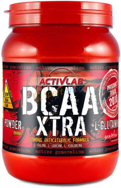 

Activlab Bcaa Xtra Powder +L-Glutamine 500 g /50 servings/ Kiwi