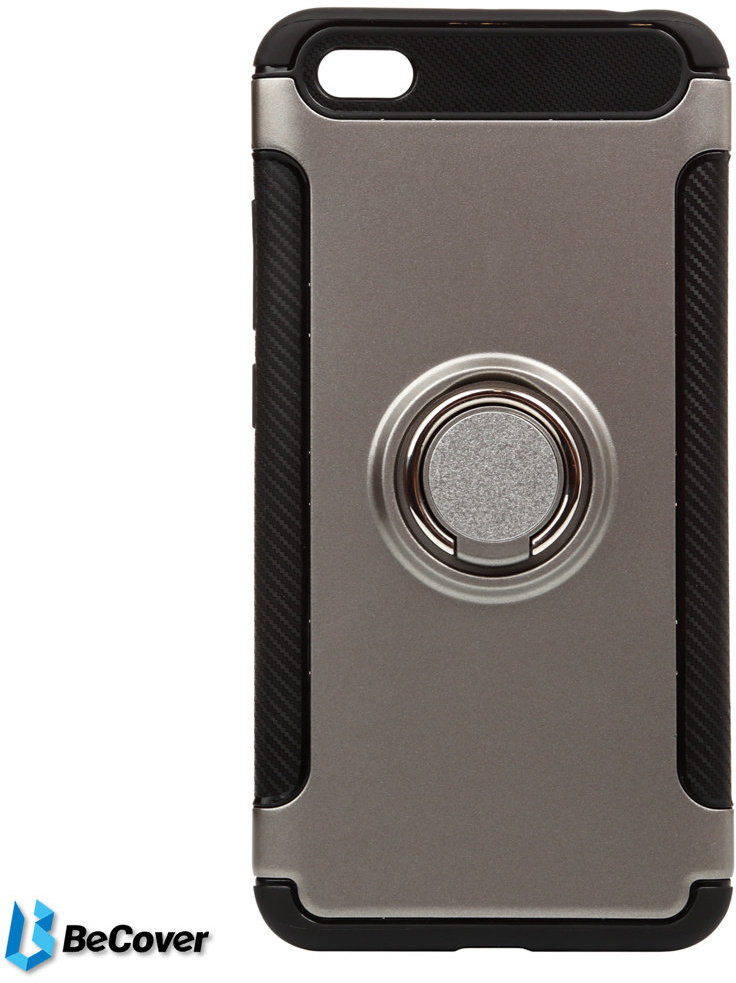 

BeCover Magnetic Ring Stand Gray for Xiaomi Redmi Note 5A