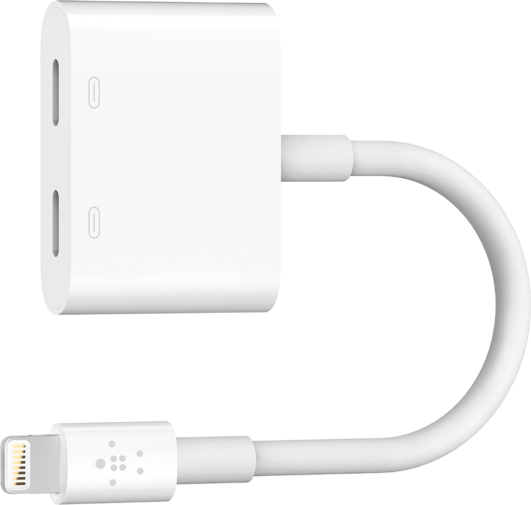 

Belkin Adapter Lightning to 2xLightning Rockstar White (F8J198btWHT)