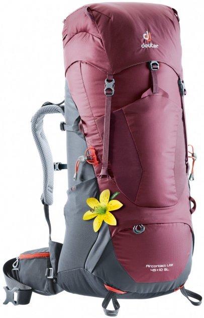 

Рюкзак Deuter Aircontact Lite 45+10 Sl цвет 5423 maron-graphite (3340218 5423)