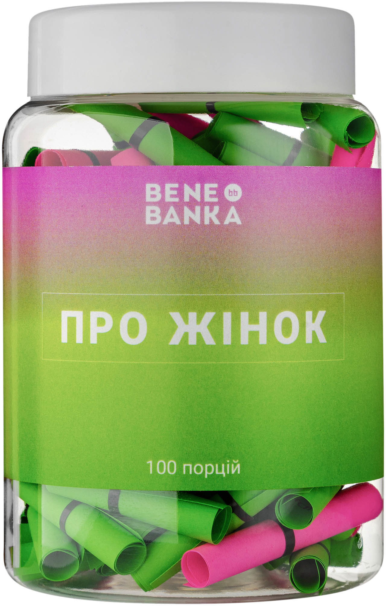 Акція на Bene Banka Баночка Про жінок (укр) від Stylus