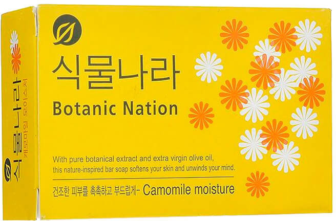 

Lion Botanic Nation Chamomile Soap Мыло с экстрактом ромашки 100 g