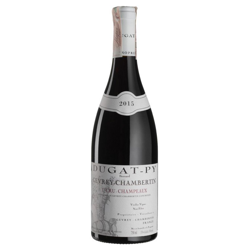 

Вино Bernard Dugat-Py Gevrey-Chambertin 1er Cru Champeaux, 2015 (0,75 л) (BW38582)