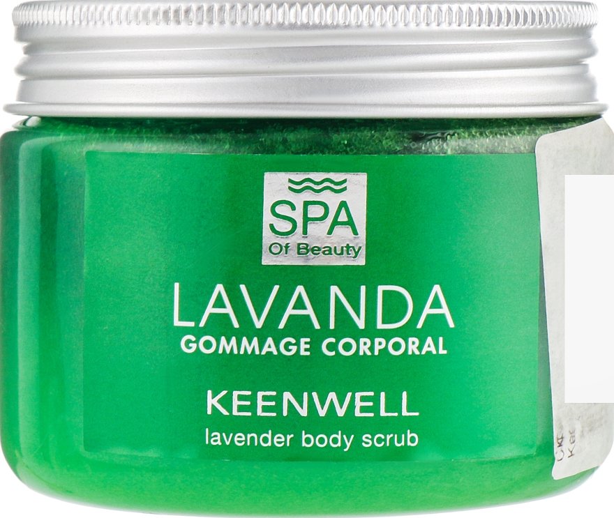 Акція на Keenwell Spa of Beauty Lavanda Body Scrub Скраб для тела с лавандой 150 ml від Stylus