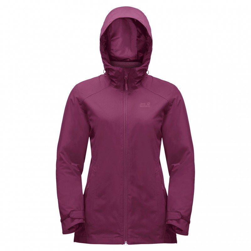 

Куртка Jack Wolfskin 3 в 1 Norrland 3IN1 W 1110911-1014 42 розовая зимняя с капюшоном