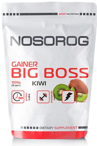 

Nosorog Nutrition Big Boss 1500 g /15 servings/ Kiwi