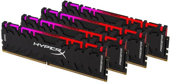 

Kingston 32 Gb (4x8GB) DDR4 3200 MHz (HX432C16PB3AK4/32)