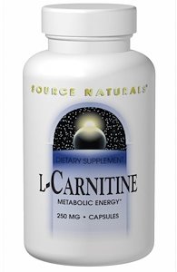 

Source Naturals L-Carnitine, 250 mg, 60 Caps L-Карнитин