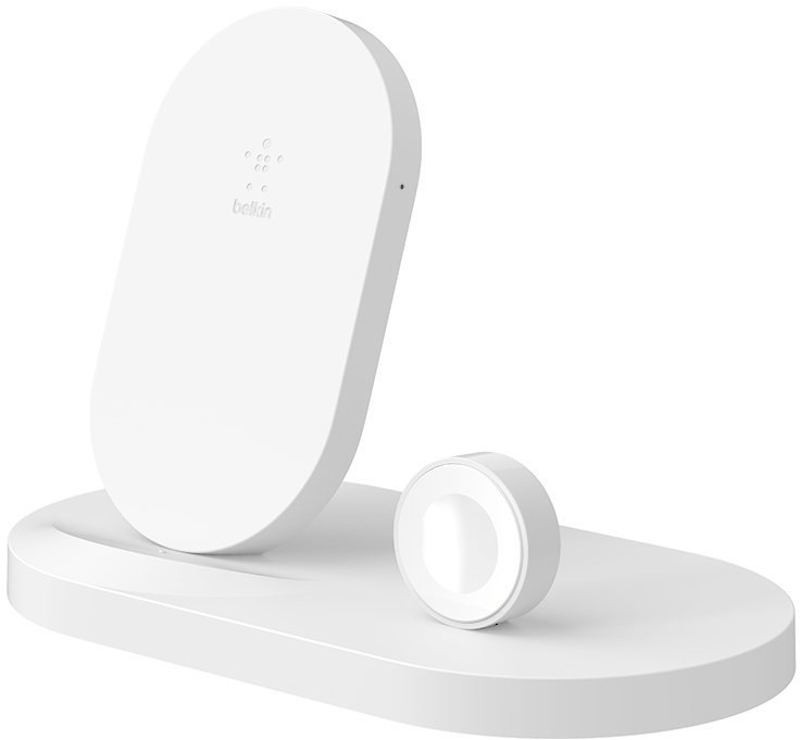 

Belkin Dock Stand Wireless Charger 7.5W White (F8J235VFWHT) for Apple iPhone and Apple Watch