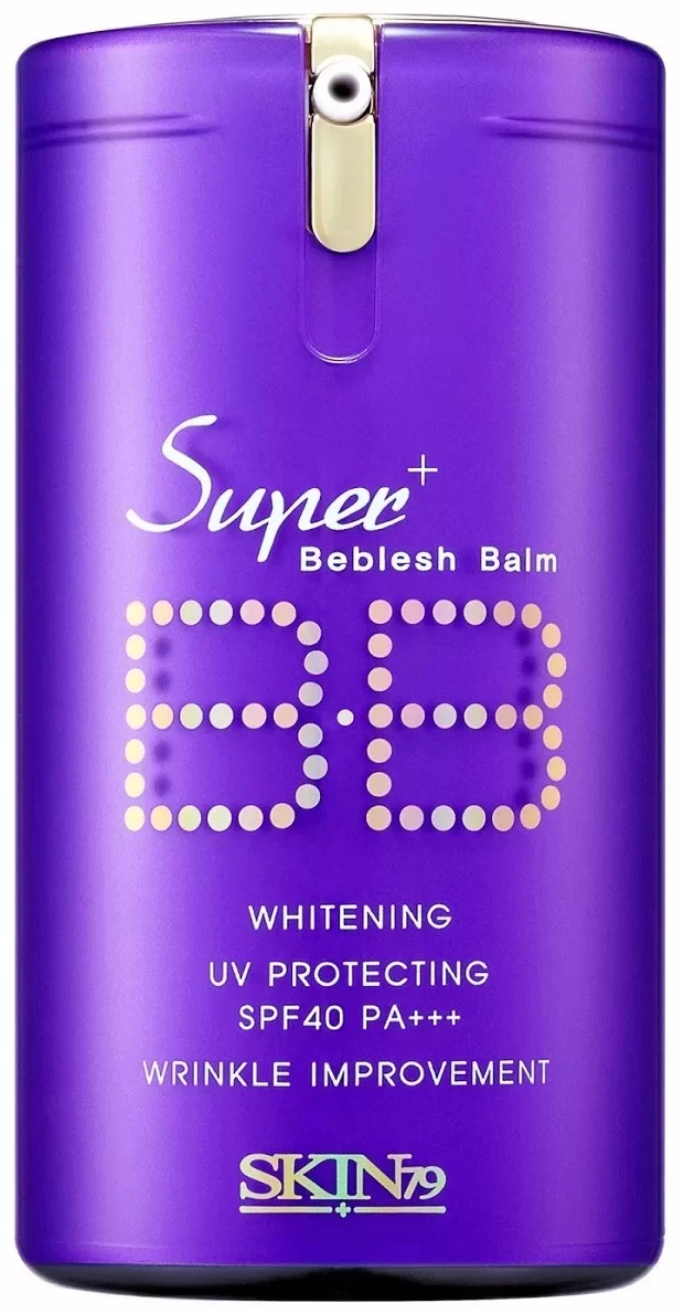 

Skin79 Super Plus Beblesh Balm SPF40 PA+++ (PURPLE) Увлажняющий ВВ крем 40ml