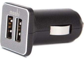 

Moshi Usb Car Charge Revolt Duo with Lightning Cable 4.2 A Black (99MO022006)