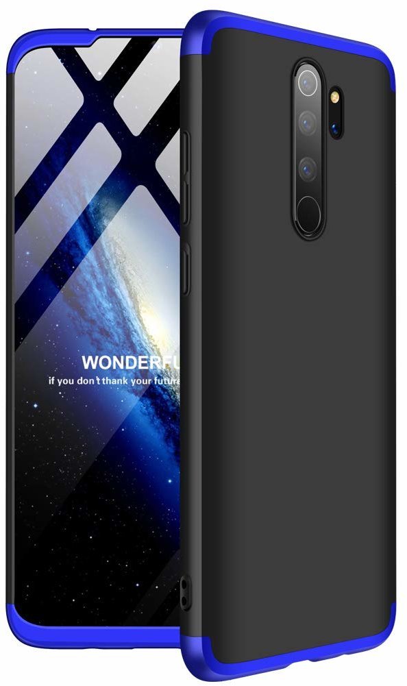 

LikGus Case 360° Black/Blue for Xiaomi Redmi Note 8 Pro