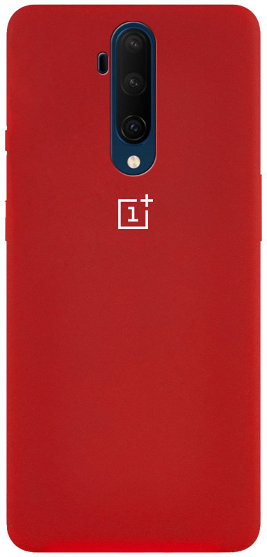 

Mobile Case Silicone Cover Dark Red for OnePlus 7T Pro