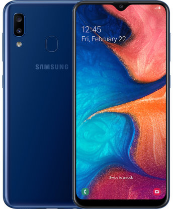 

Samsung Galaxy A20 2019 3/32GB Blue A205F (UA UCRF)