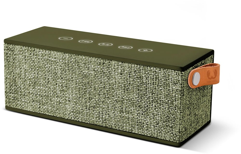 

Fresh 'N Rebel Rockbox Brick Fabriq Edition Bluetooth Speaker, Army (1RB3000AR)