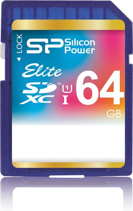 

Silicon Power 64GB Sdxc Class 10 UHS-I U1 Elite (SP064GBSDXAU1V10)