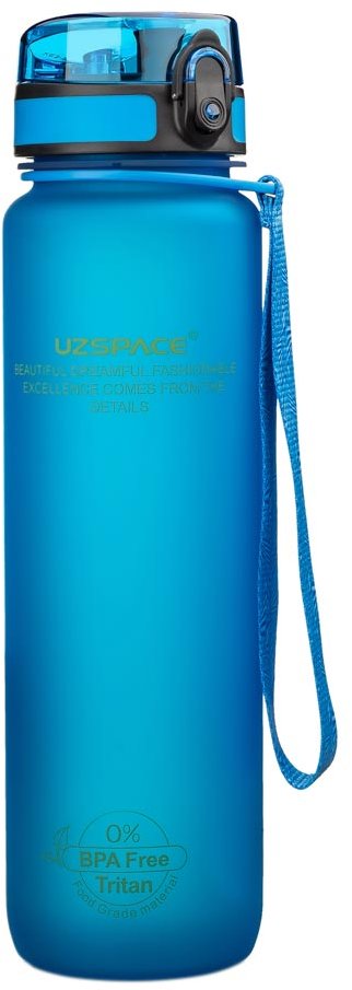 

Фляга UZspace Frosted 1000 ml Blue