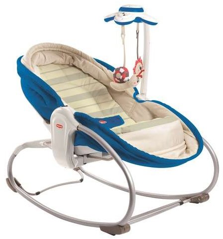 

Tiny Love Кресло - кроватка - качалка Мамина любовь 3-в-1 Rocker Napper Blue (1801206830)