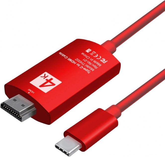 

Extradigital Type C to HDMI, 2m, 4K , 30HZ (KBH1751)