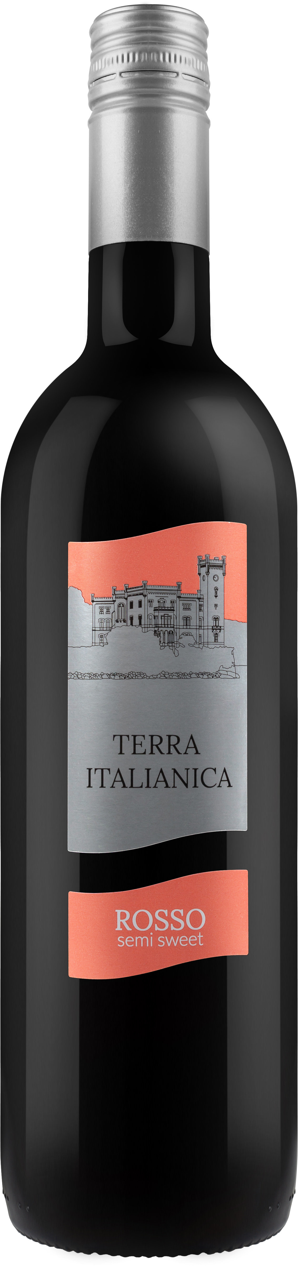 Акция на Вино Terra Italianica «Rosso Amabile» полусладкое, красное 0.75л (BDA1VN-VTI075-003) от Stylus