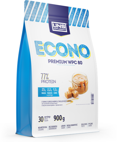 

Uns Econo Premium 900 g/ 30 servings/ Salty Caramel