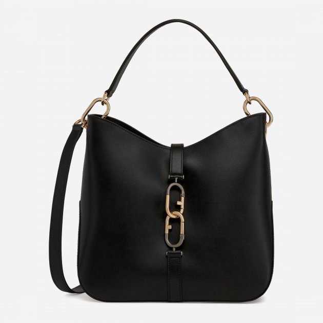 

Женская сумка хобо Furla Sirena M Hobo черная (WB00347AX0733O6000)