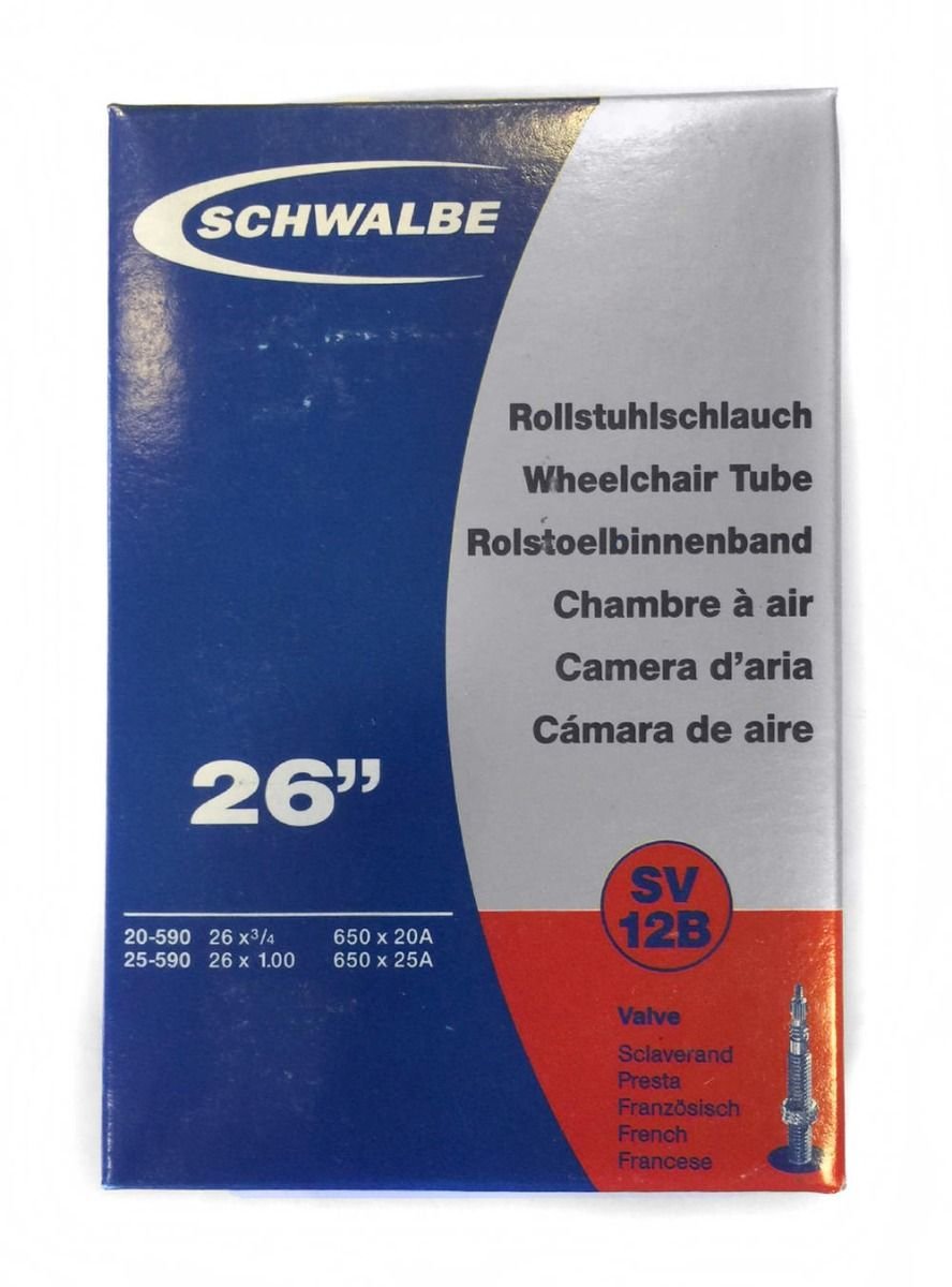 

Камера 26" (18/25-590) Schwalbe SV12B 40mm (TUB-32-2)