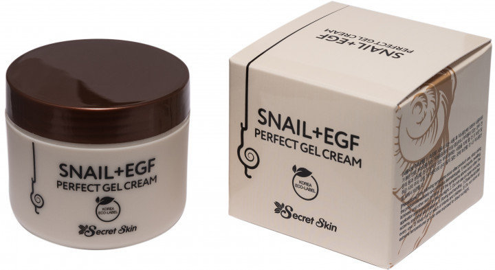 

Secret Skin Snail + Egf Perfect Gel Cream Крем-гель для лица с муцином улитки 50 g