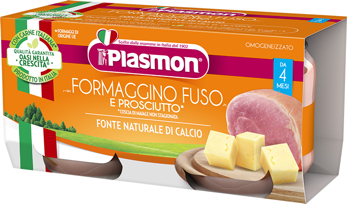 

Пюре Plasmon Formaggino Fuso e Proscciutto 100 % Naturale, 160 г (WT4406)