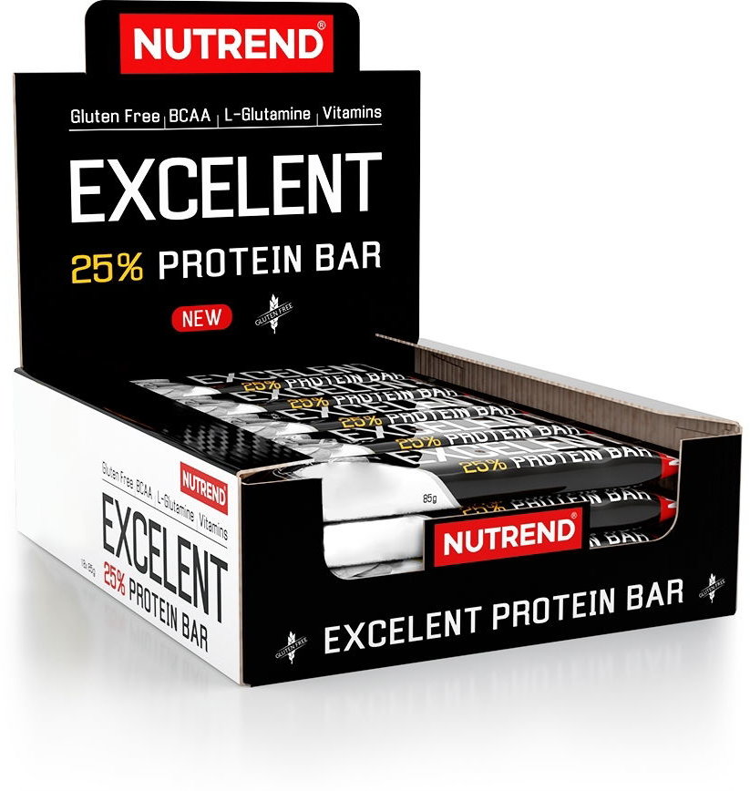 

Nutrend Excelent Protein Bar 18 x 85 g Lemon Curd Raspberry Cranberry in Milk Chocolate