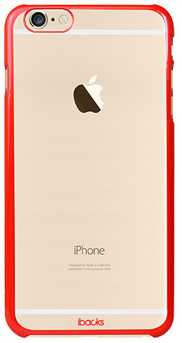 

iBacks Premium Pc Case Red for iPhone 6/6S