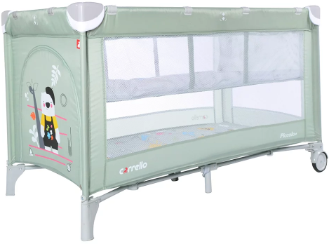 

Кровать-манеж со вторым дном Carrello Piccolo+ CRL-9201/2 Cameo Green