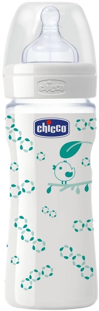 

Бутылочка стекло Chicco Well-Being 240мл (20721.30)