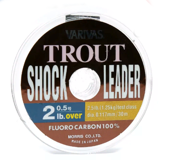 

Флюорокарбон Varivas Trout Shock Leader Ti-F 30m #0.5 2lb 0.117mm