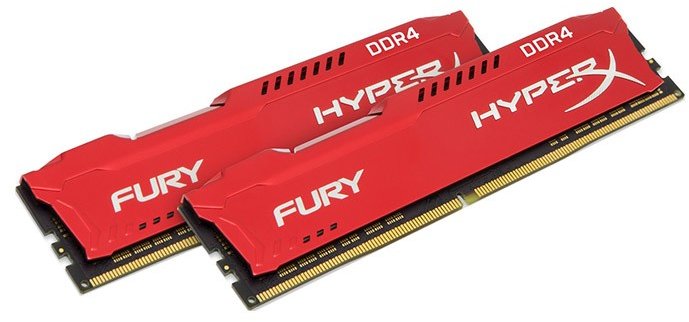 

Kingston DDR4 32Gb 2400MHz CL15 HyperX Fury Red (HX424C15FRK2/32)
