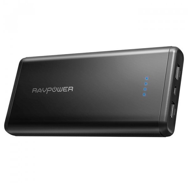 Акція на RavPower Power Bank 20000mAh iSmart 2.0 Black (RP-PB006BK) від Stylus