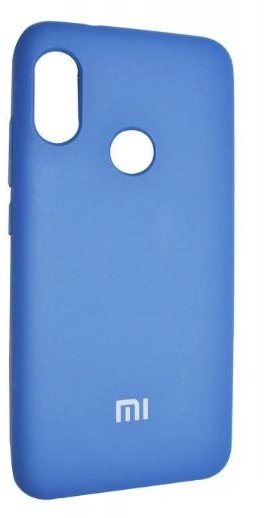 

Mobile Case Silicone Cover Dark Blue for Xiaomi Redmi 6 Pro / Mi A2 Lite