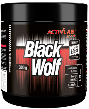 

Activlab Black Wolf 300 g /30 servings/ Fruit