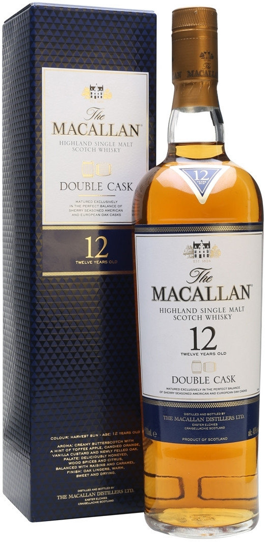 

Виски The Macallan Double Cask 12 Years Old, gift box, 0.7л (CCL1622816)