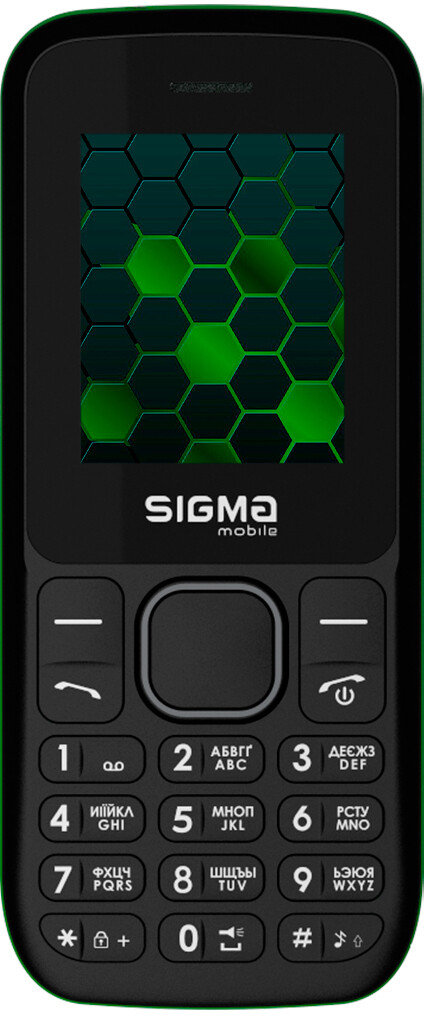 

Sigma mobile X-style 17 UPdate Black/Green (UA UCRF)