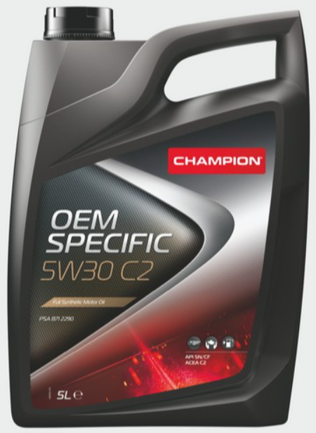 

Моторное масло Champion Oem Specific 5W30 C2 5L(х4)